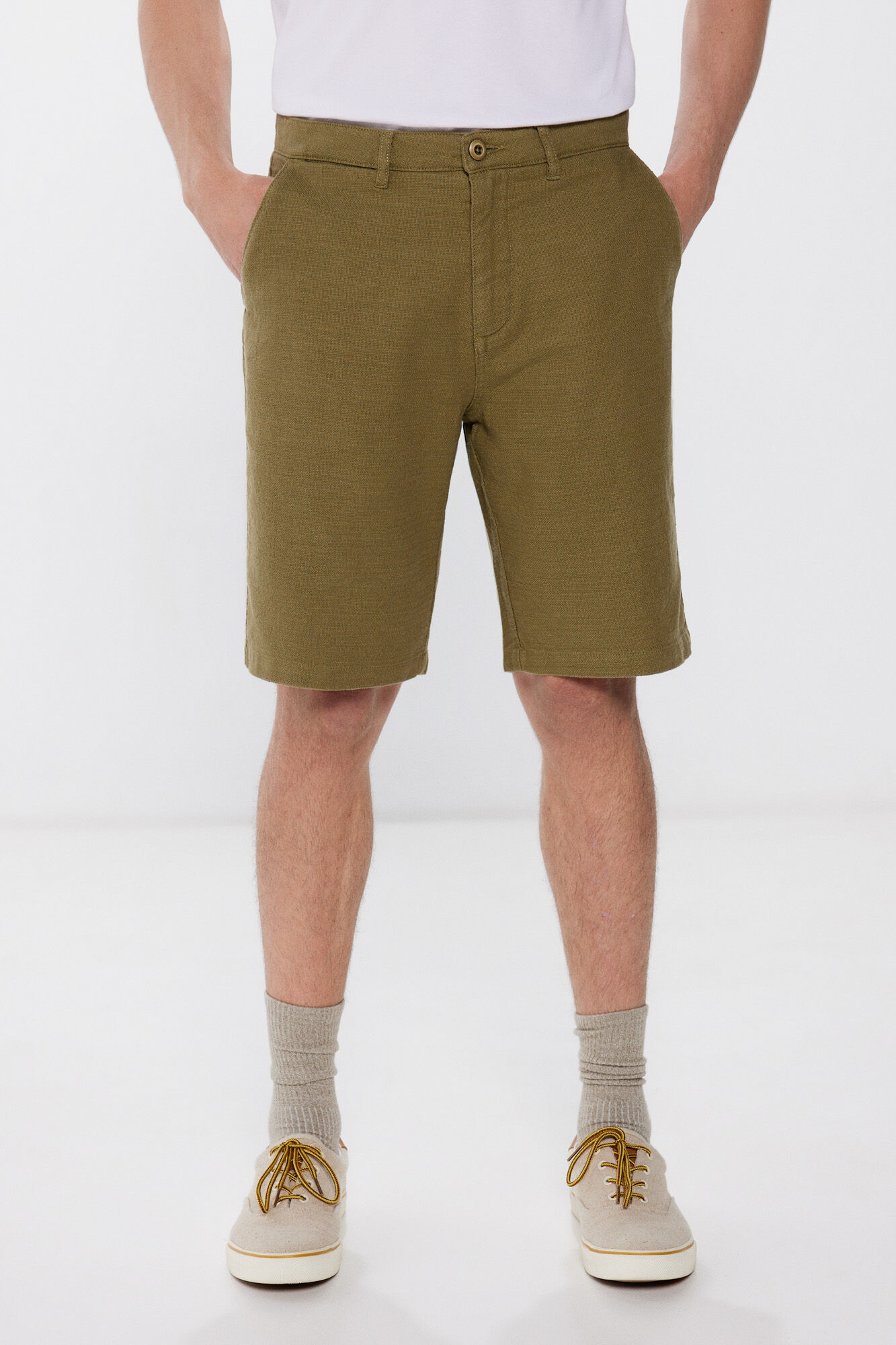 Springfield Bermuda algod&oacute;n comfort fit