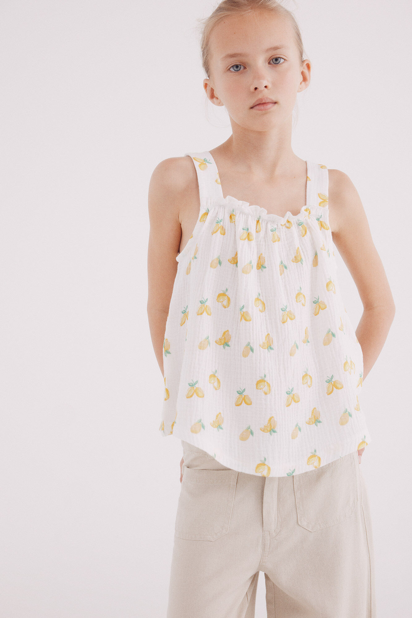 Springfield Kids Top lim&atilde;o para meninas