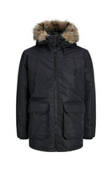 Jack & Jones Parka con capucha negro