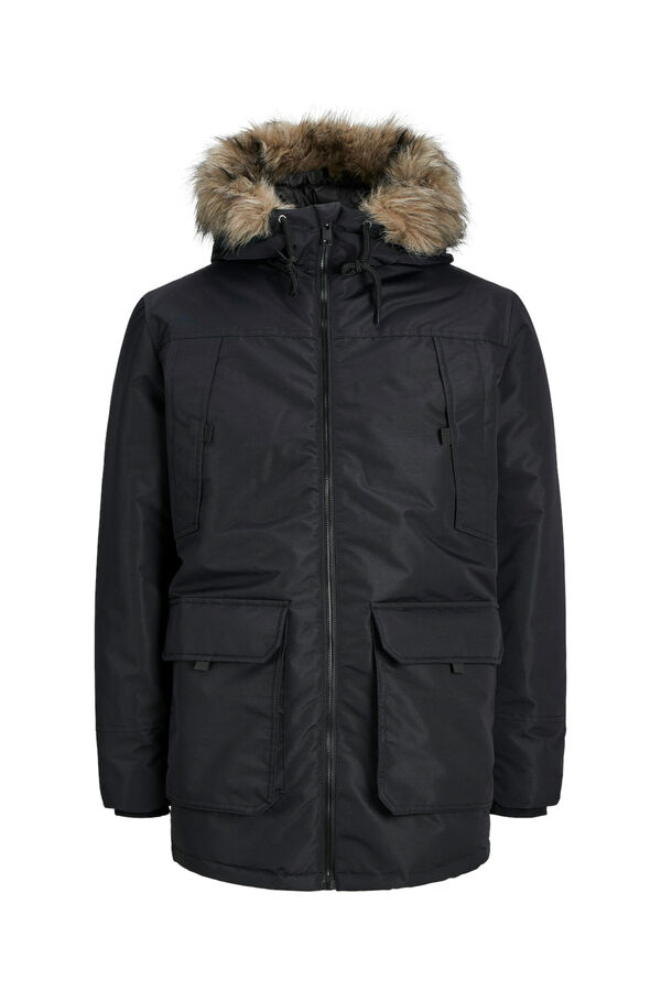 Jack & Jones Parka con capucha negro