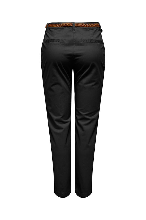 JDY Cal&ccedil;as chino cinto preto
