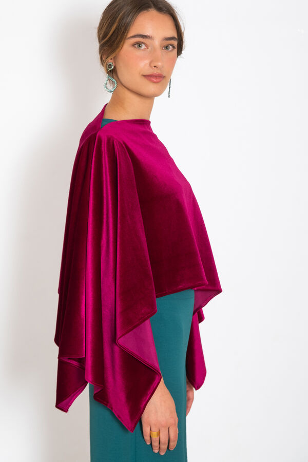 Cul Sac Poncho Tijuana fucsia