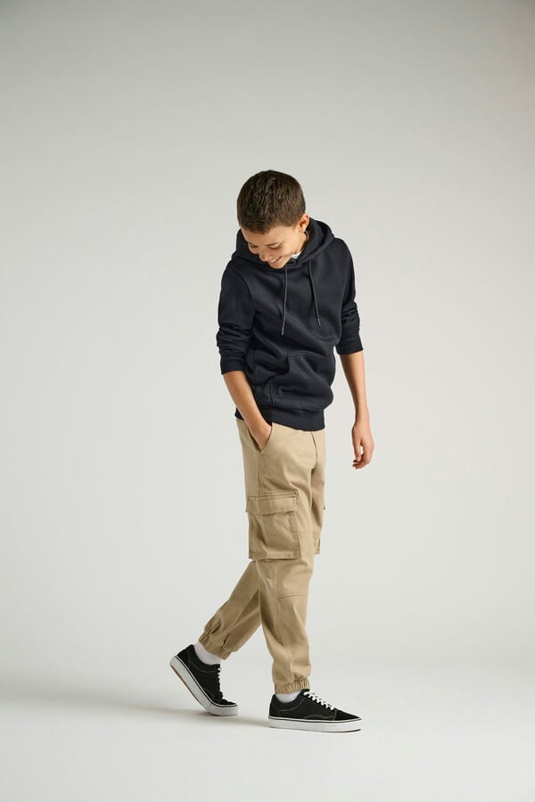 Only & Sons Junior Cal&ccedil;as cargo menino cinzento