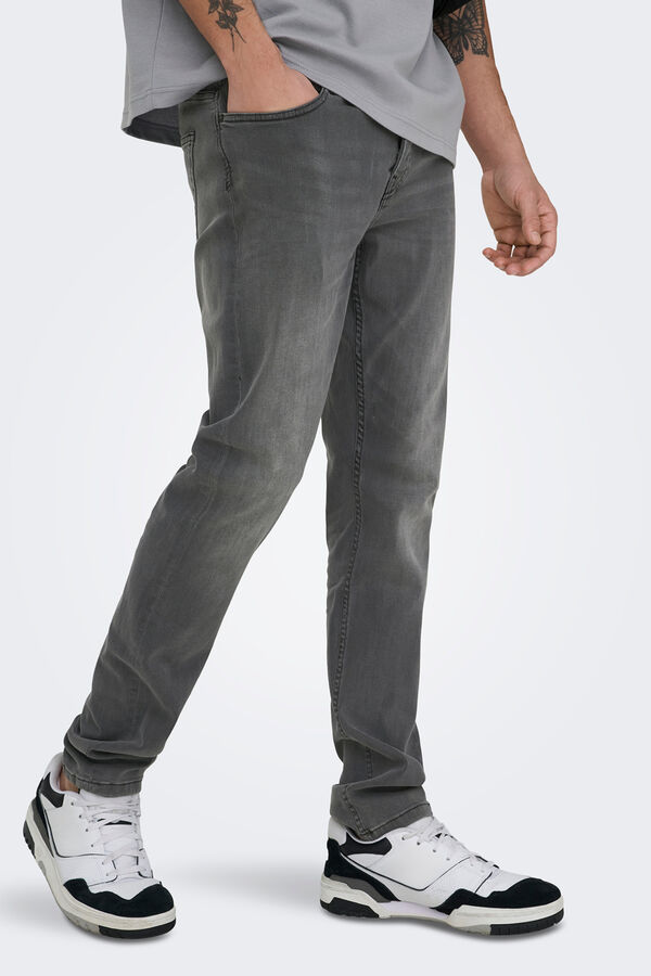 Only & Sons Jeans slim fit preto
