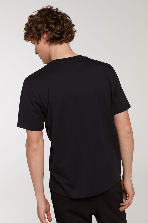 Springfield t-shirt logo peito preto