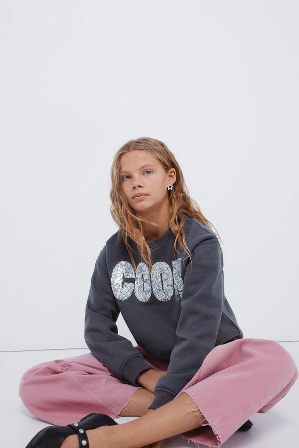 Springfield Kids Sudadera "cool" ni&ntilde;a gris
