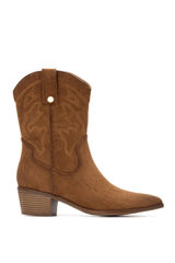 XTI Botin Cowboy Bordado nude