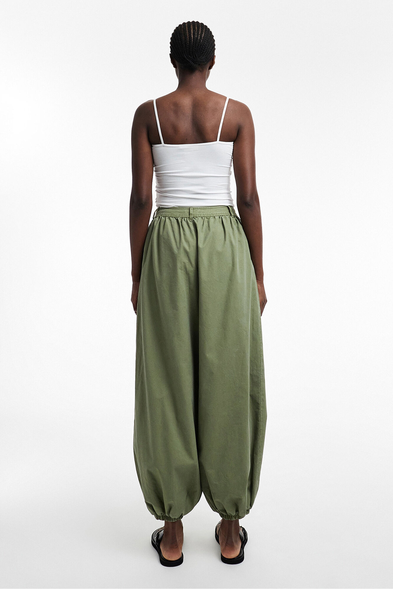 Topshop Pantal&oacute;n corte globo
