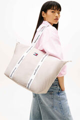 Tommy Jeans Mala tote bege