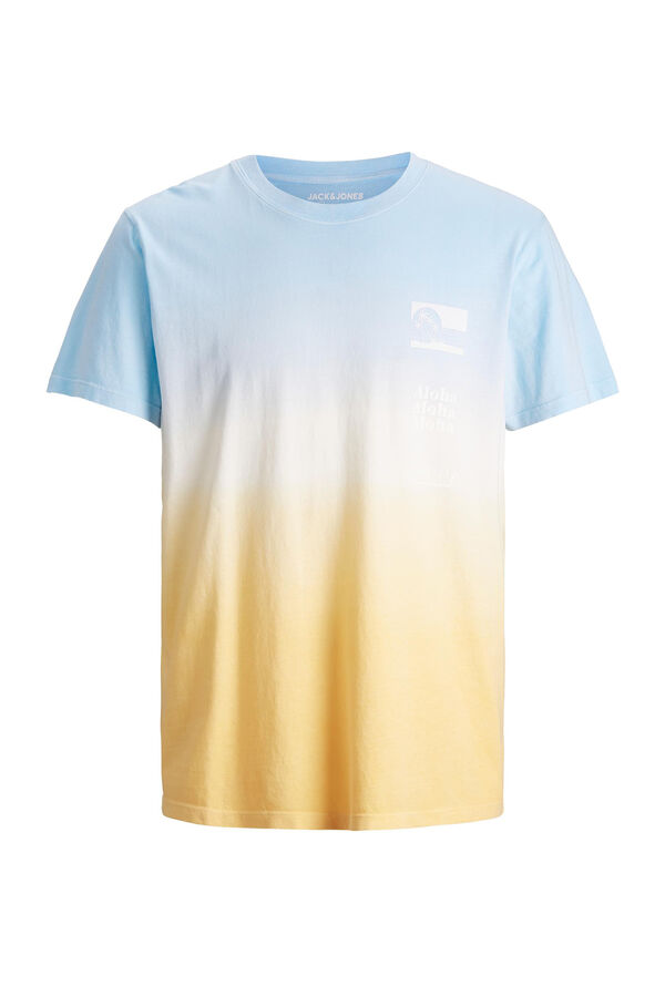 Springfield Camiseta tie dye azul medio