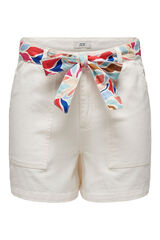 JDY Cal&ccedil;&otilde;es com cinto branco