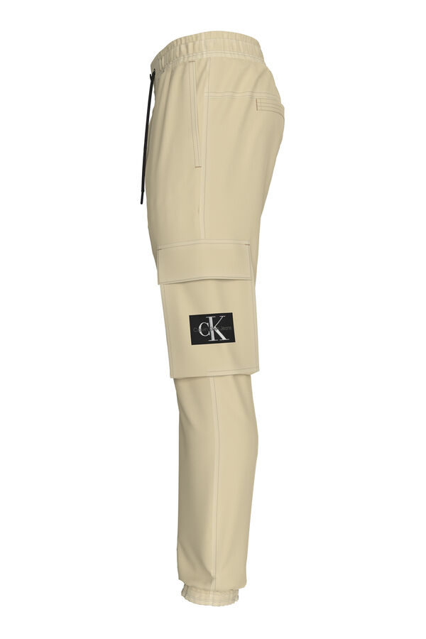 CK Jeans Pantalon jogger de hombre beige