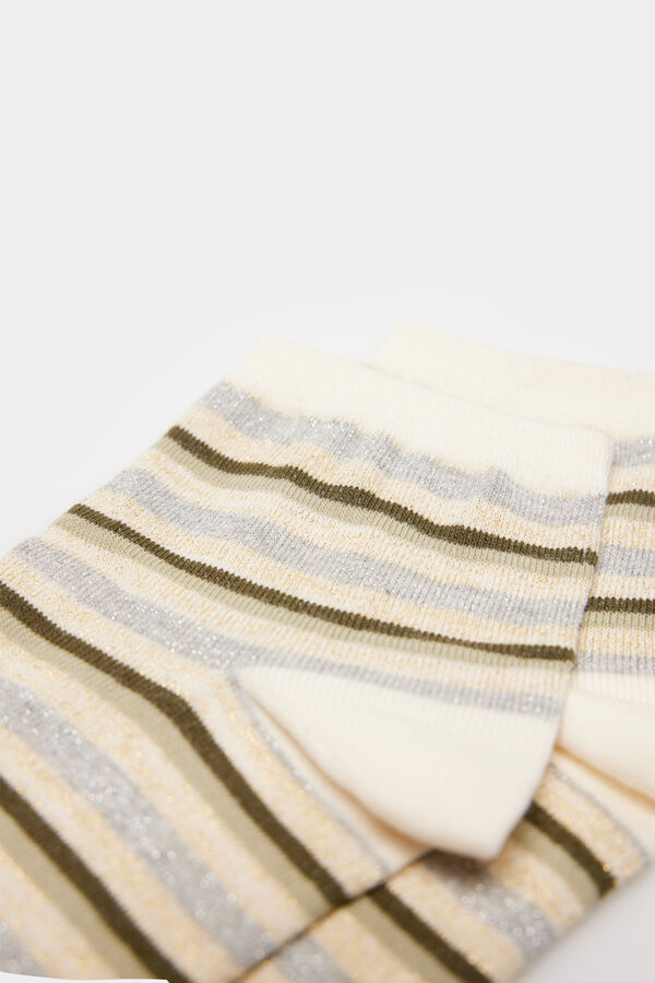 Springfield Calcet&iacute;n Rayas kaki