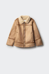 Springfield Kids Casaco aviador infantil cru