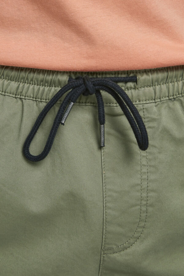 Jack & Jones Jogger de algod&oacute;n verde