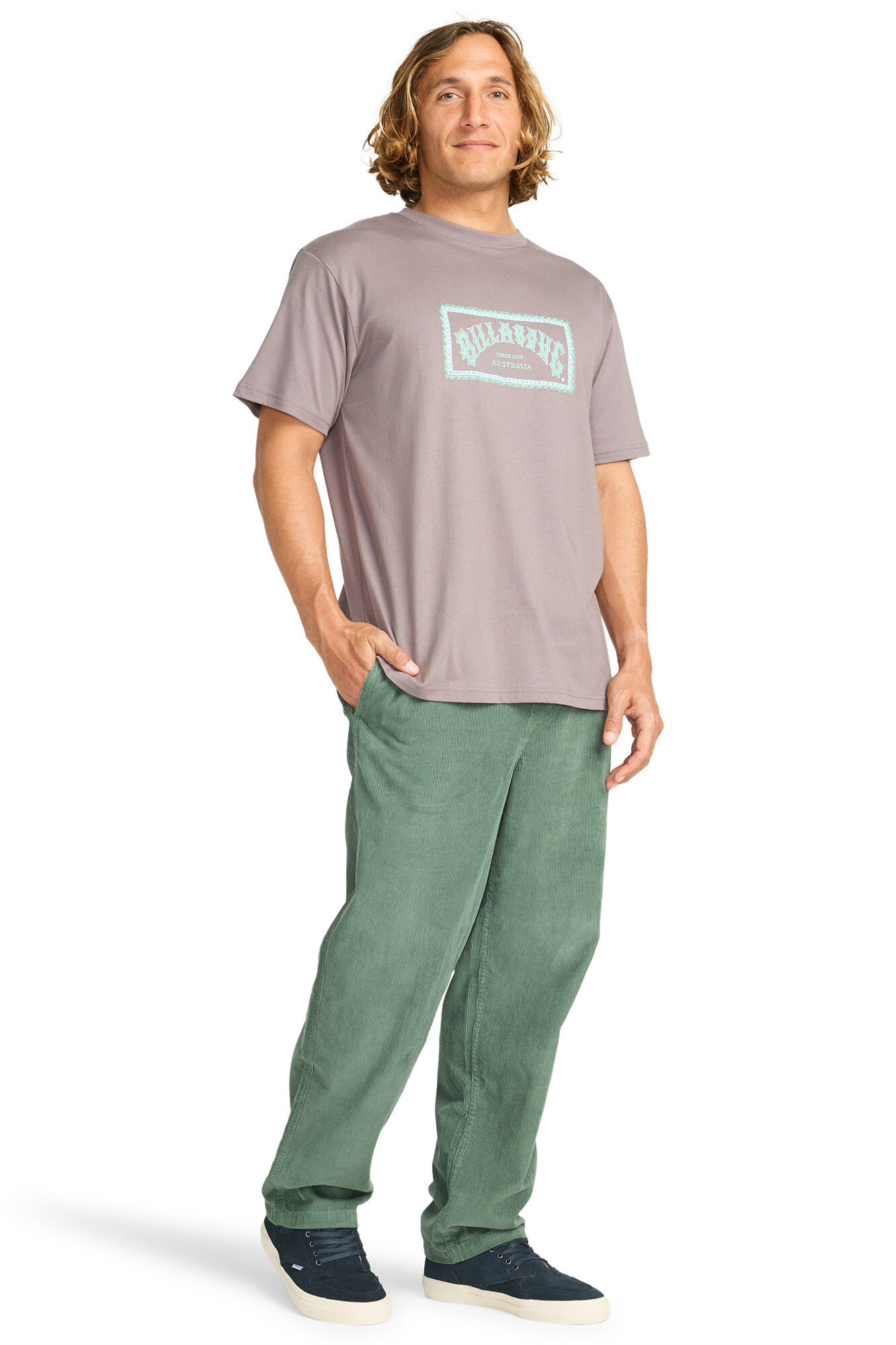 Billabong Stacked Arch - Camiseta para hombre