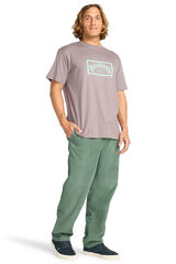 Billabong Stacked Arch - Camiseta para hombre morado/lila