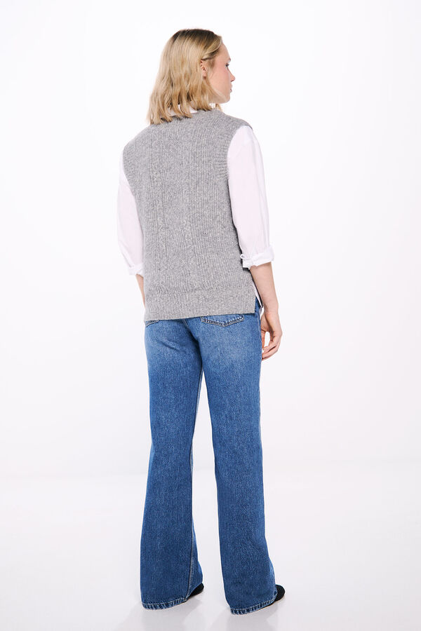 Springfield Jeans wide leg azul