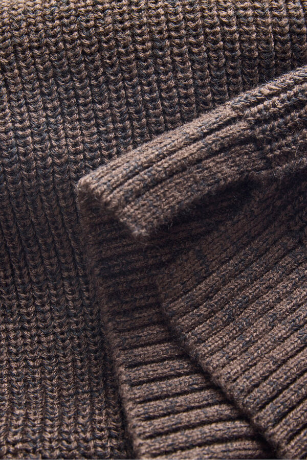 Jack & Jones Jersey b&aacute;sico de punto plano marr&oacute;n