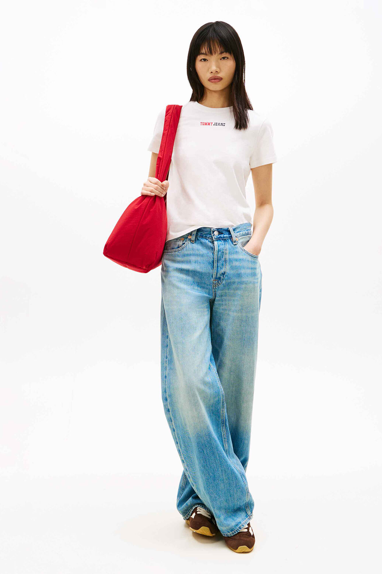 Tommy Jeans T-shirt regular manga curta