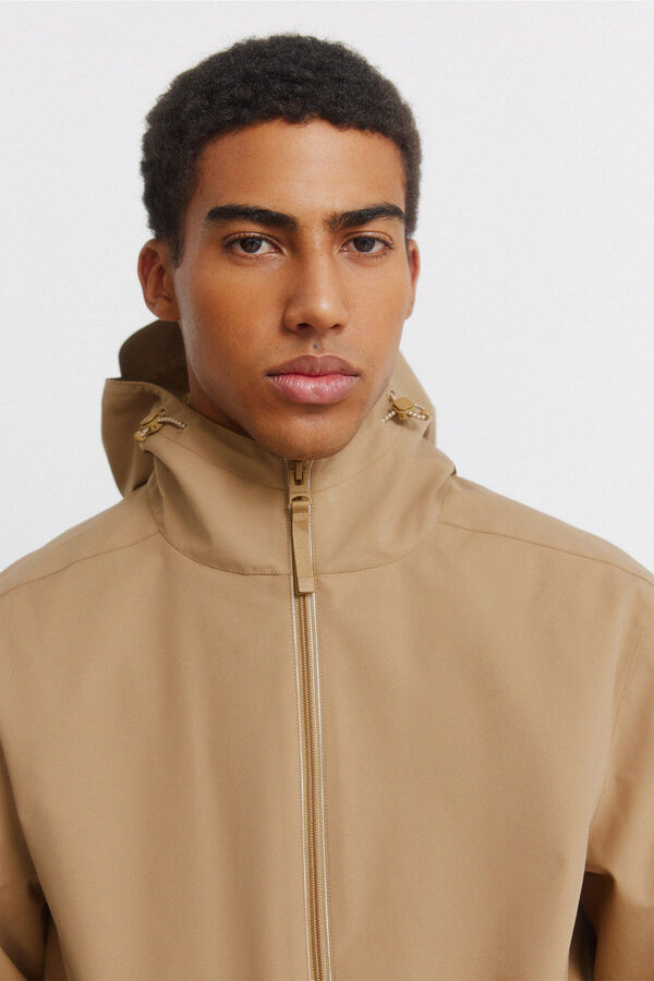 Springfield Parka t&eacute;cnica camel