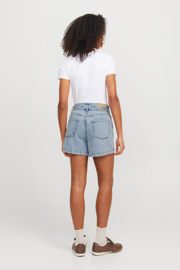 Jack & Jones Shorts jeans com la&ccedil;o azul