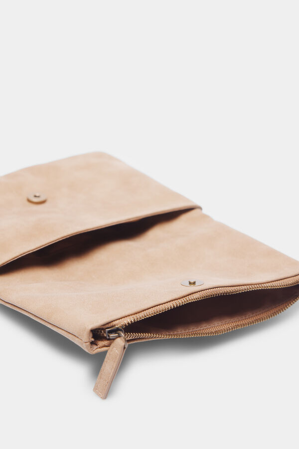 Springfield Bolsa de ombro com tachas de metal cru