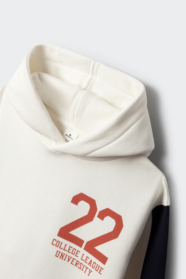 Springfield Kids Sudadera 22 ni&ntilde;o marfil