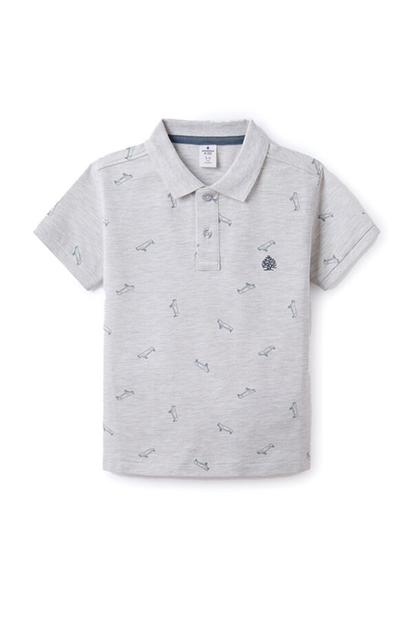 Springfield Kids Polo skate menino cinzento
