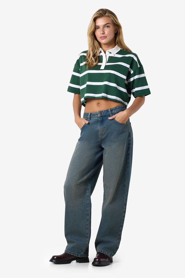 Noisy May Pantal&oacute;n vaquero 100% algod&oacute;n azul