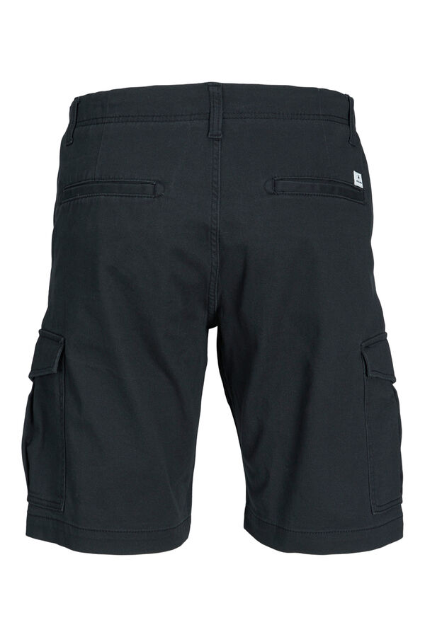 Jack & Jones Pantal&oacute;n corto tipo cargo negro