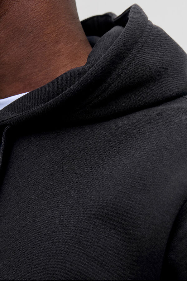 Jack & Jones Sudadera capucha logo negro