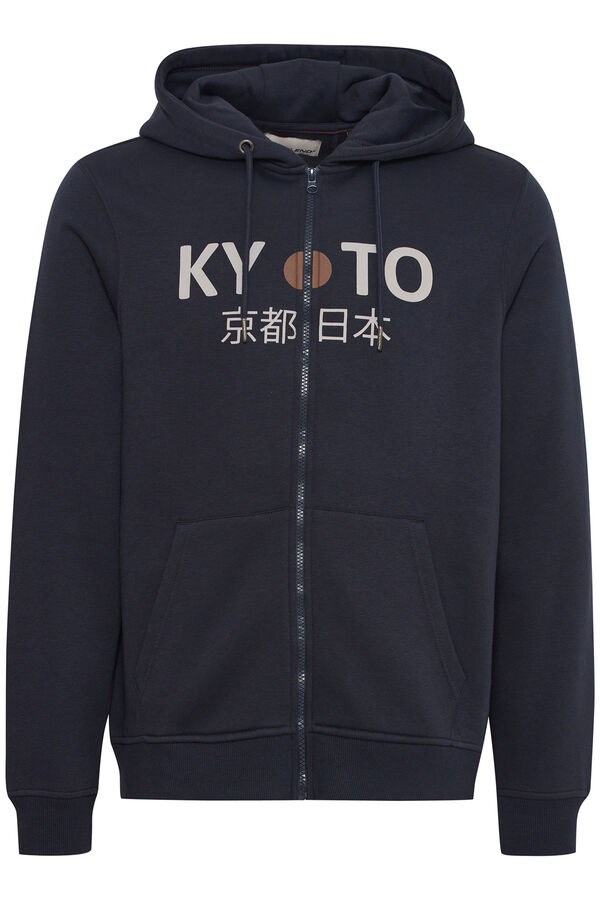 Blend Sudadera con capucha azul