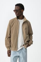Tiffosi Chaqueta Harrington regular fit nude