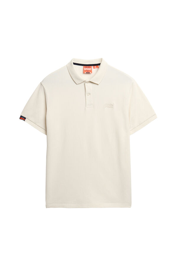 Superdry Vint Destroy Polo marfil