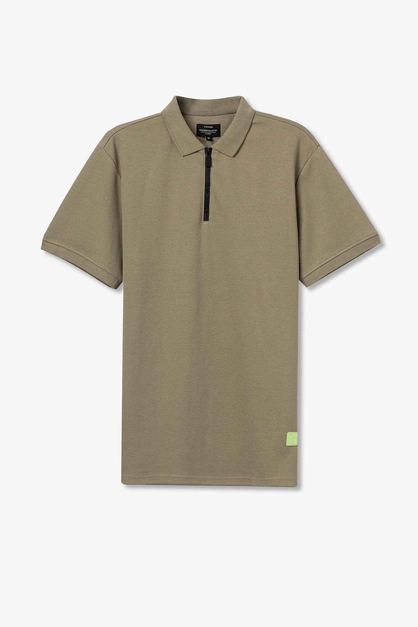 Tiffosi Polo com fecho-&eacute;clair