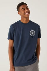 Springfield T-shirt 1975 azulado