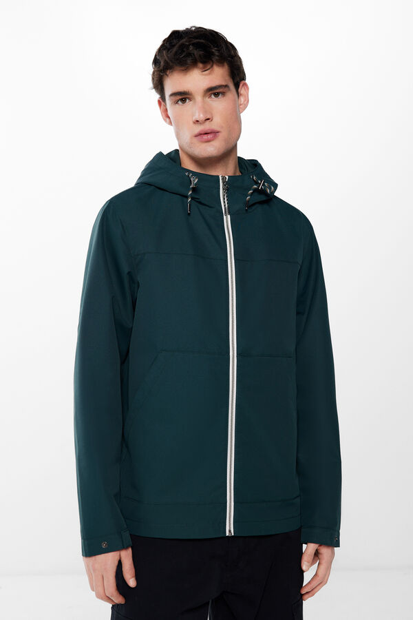 Springfield Parka técnica verde