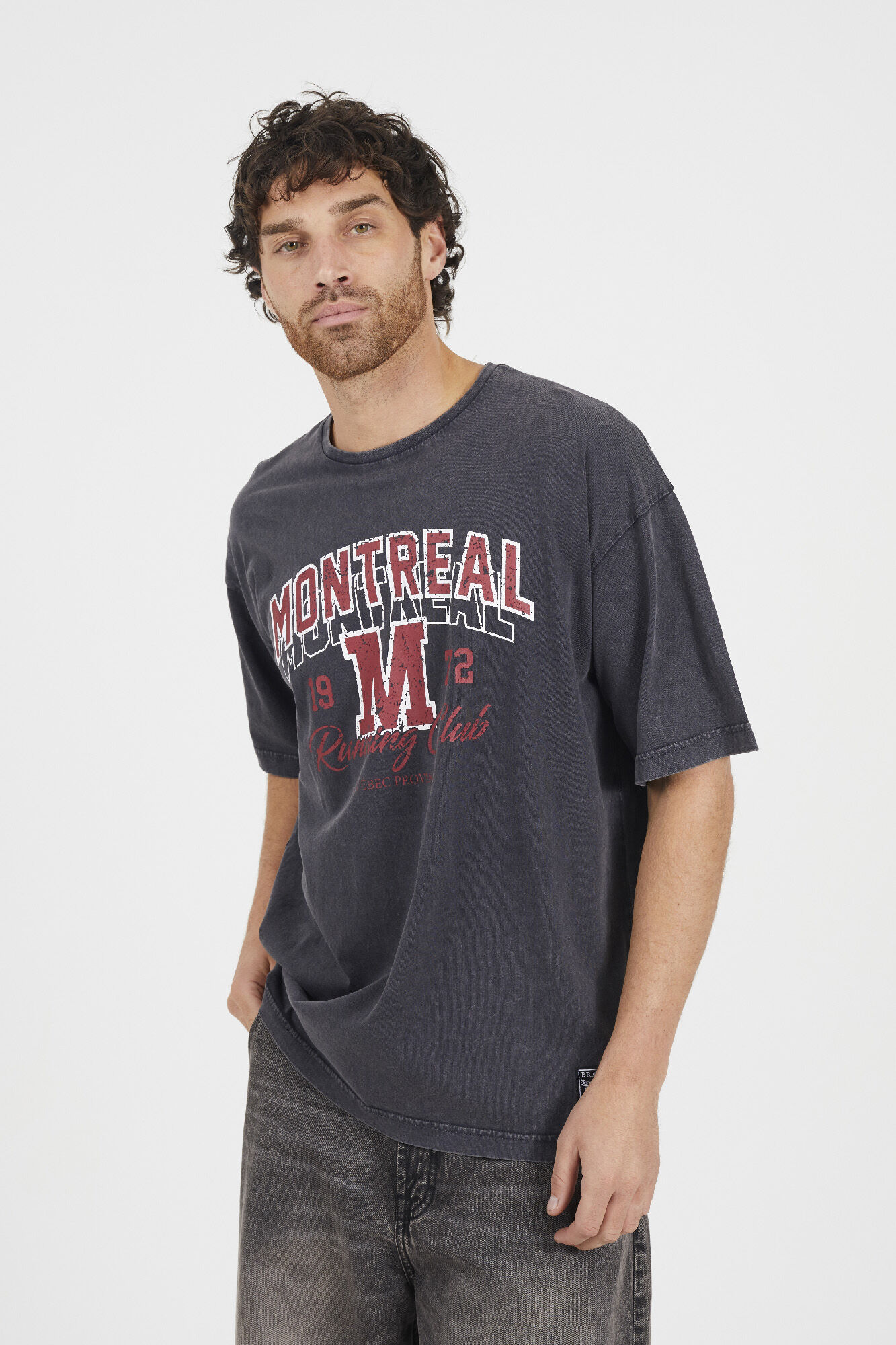 Brave Soul Camiseta manga corta estampada