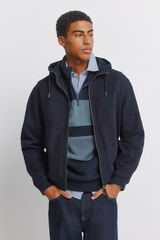 Springfield Chaqueta algod&oacute;n capucha azul