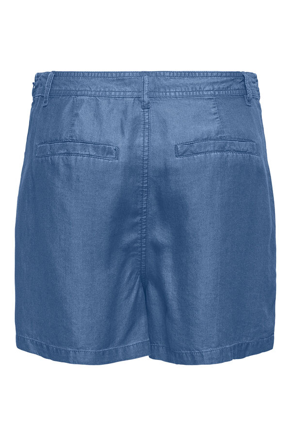 Only Saia-cal&ccedil;a curta azul