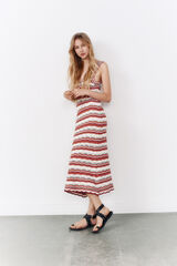 High Spirits Vestido "Sobremesa" bege