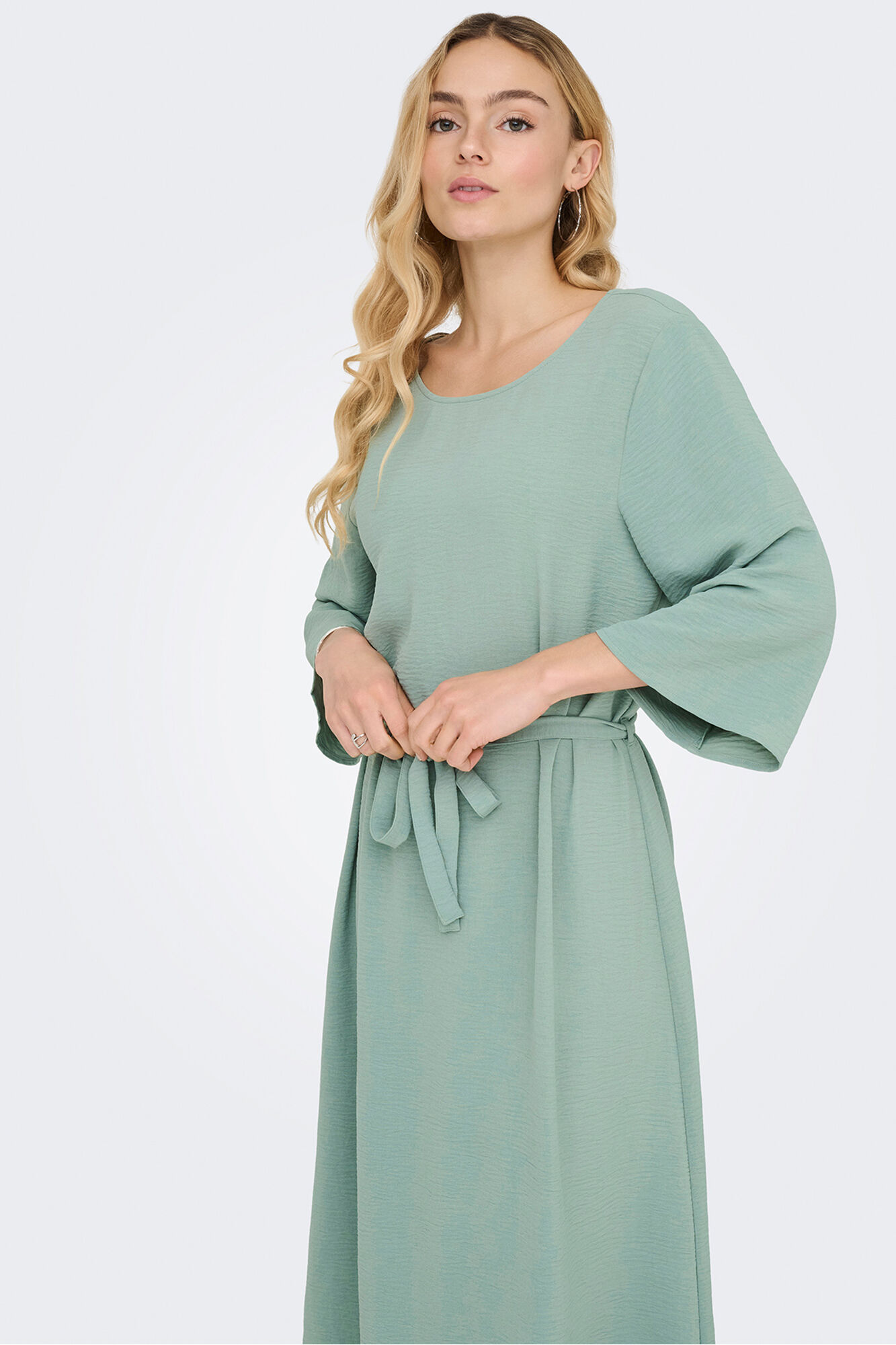JDY Vestido midi manga 3/4