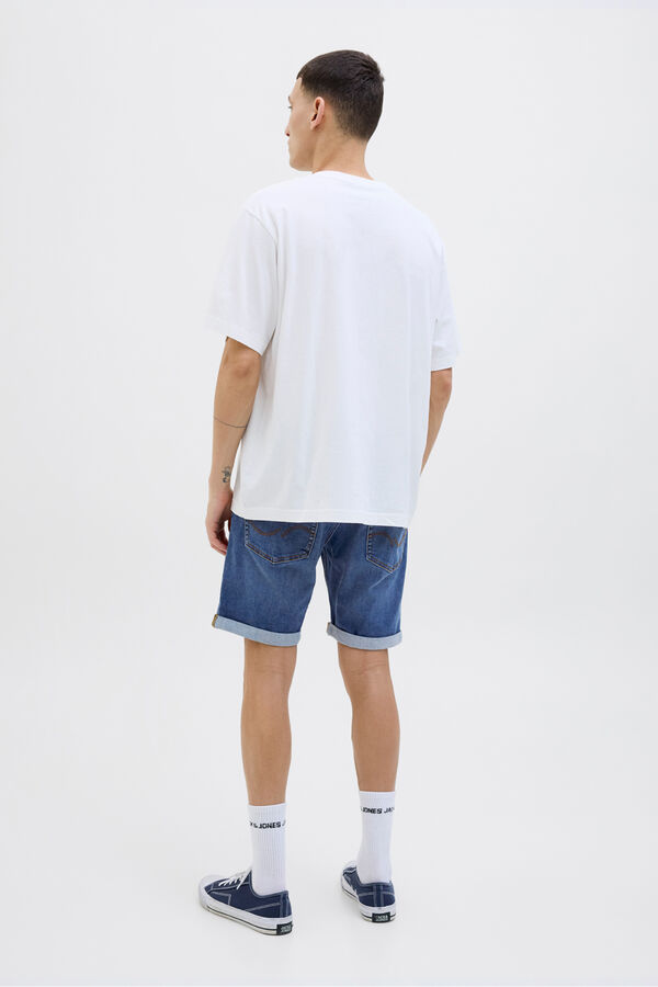 Jack & Jones Bermuda denim regular fit azul