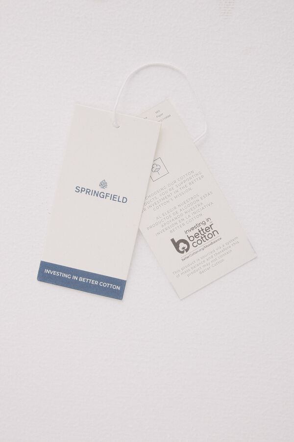 Springfield Camiseta Pet club marfil