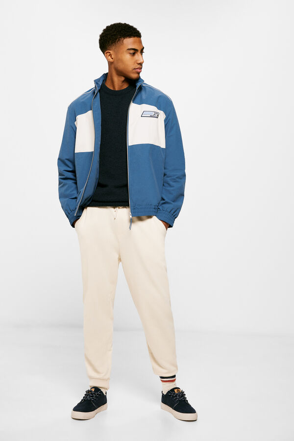 Springfield Blus&atilde;o blocos cor azul