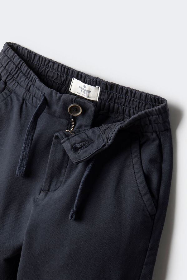 Springfield Kids Pantalon cargo ni&ntilde;o azul