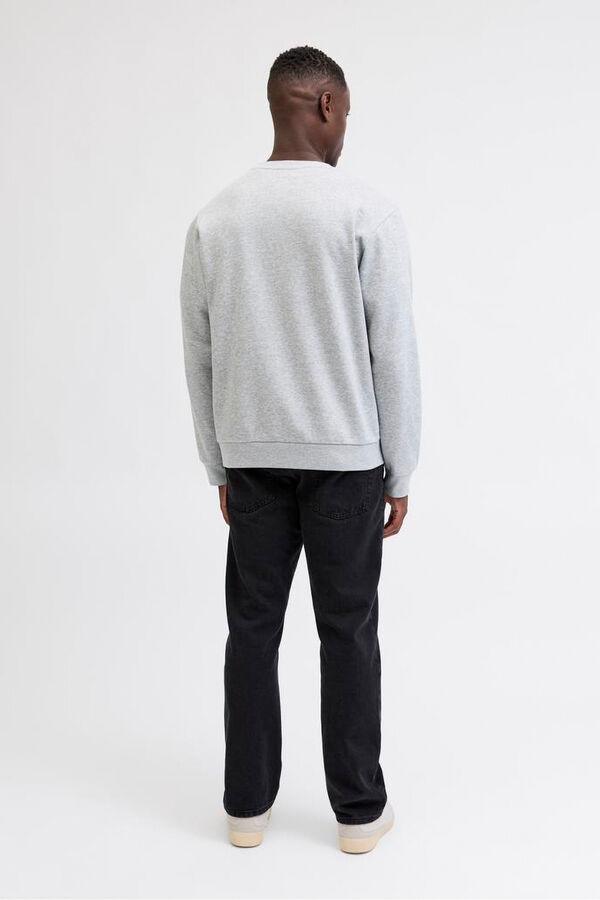 JJ REBEL Sudadera estampado frontal gris