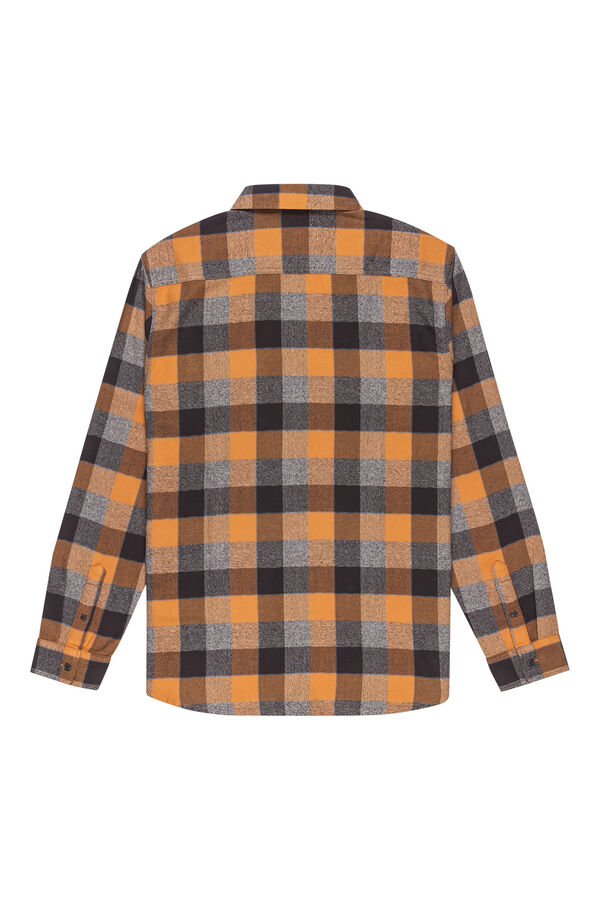 Quiksilver Motherfly Plaid - Camisa de manga larga para hombre estampado