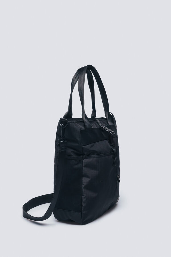 Springfield Mochila deportiva poli&eacute;ster reciclado negro